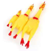 Wholesale Shrilling chicken funny squeaky pet DOG toy