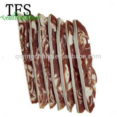 low fat duck taste steaky pork dried pet food products from china supplier