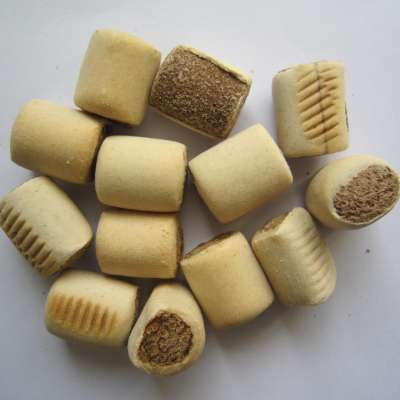 natural material popular pet food of filled biscuits