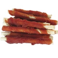 High Quality dog treat duck wrap rawhide sticks for dog food product