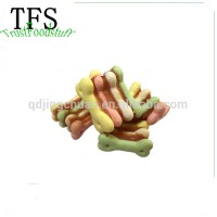 High quality different shape sandwich biscuits with fresh chicken dog food